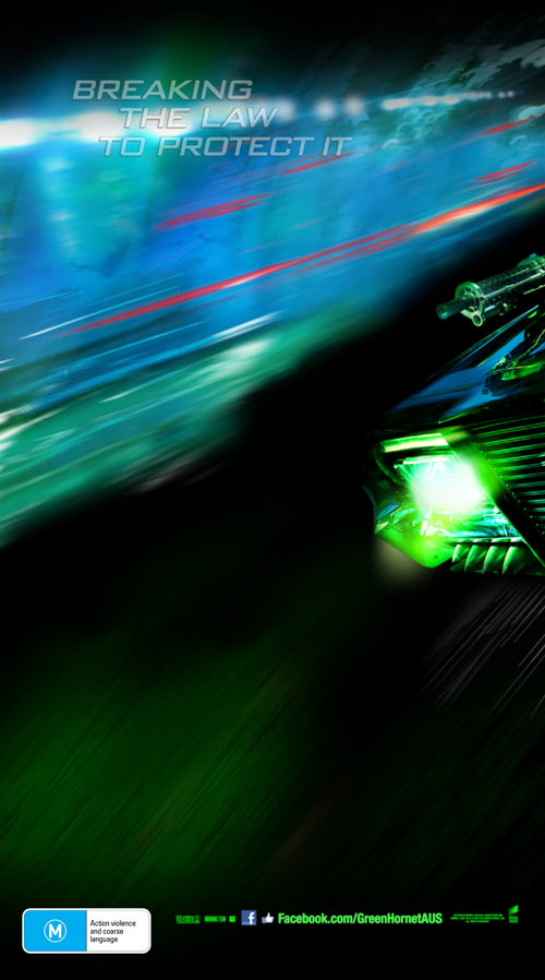The Green Hornet – Motion Poster