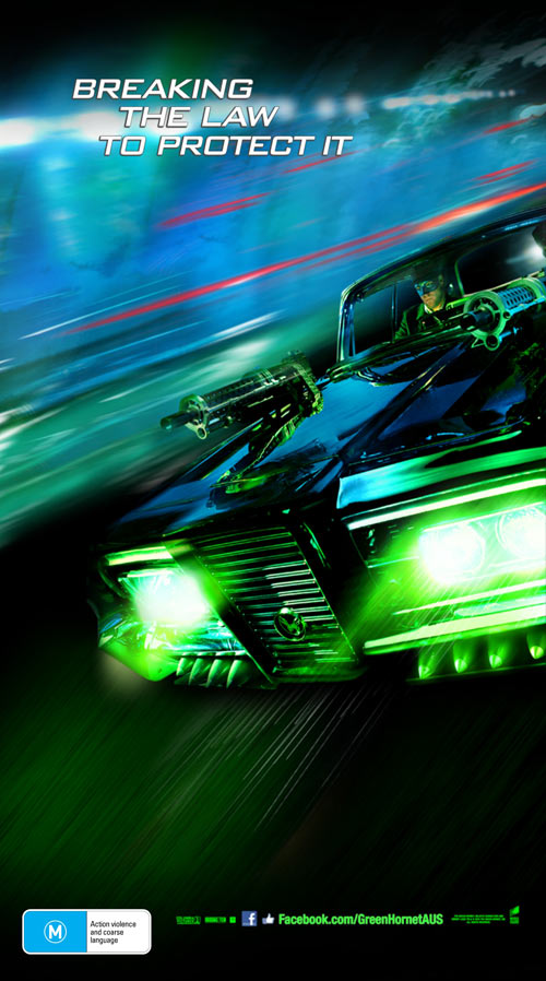 The Green Hornet – Motion Poster