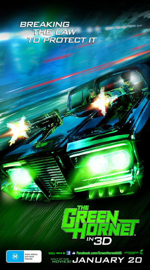 The Green Hornet – Motion Poster